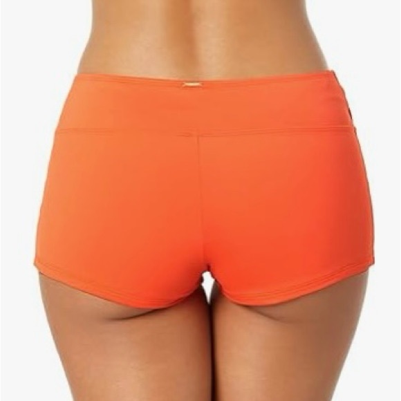 Ann Cole Twist Front Shorty Swim Shorts - Picture 6 of 7